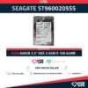 SEAGATE ST9600205SS 600GB HDD 2.5" SAS-2 6GB/S 10K 64MB