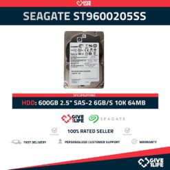 SEAGATE ST9600205SS 600GB HDD 2.5" SAS-2 6GB/S 10K 64MB