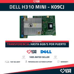DELL PERC H310 MINI - K09CJ - CONTROLADORA RAID 6GB/S - PARA SERVIDOR RACK DELL
