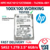 HPE HUC101212CSS600 1.2TB HDD 2.5" SAS-2 6GB/S 10K 64MB - 742934-001