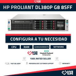 HP Proliant DL380P G8 SFF 2U CONFIGURABLE