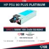 HPE 500W 80 PLUS FUENTE DE ALIMENTACION PARA HP G9