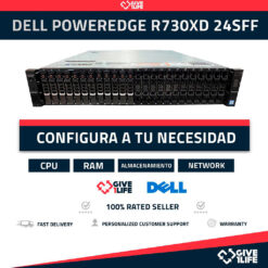 DELL PowerEdge R730XD 24SFF 2U (24x 2.5" Bahías) CONFIGURABLE