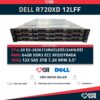 Servidor Rack DELL PowerEdge R720XD 12LFF 2xE5-2630+64GB+12X3TB+12CADDY 6HGV2