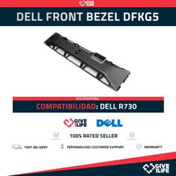 DELL PN:DFKG5 IDRAC QUICK SYNC FRONT BEZEL PARA DELL POWEREDGE R730