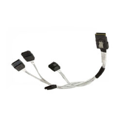 Alternative view of Cable Mini SAS a SATA (Serial ATA) HP 823077-001, 4 conectores