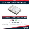 SEAGATE 4X ST600MM0018 600GB HDD 2.5" SAS-3 12GB/S 10K 128MB