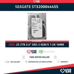 LOTE 2x Seagate ST32000444SS 2TB HDD 3.5" SAS-2 6GB/S 7.2K 16MB - SERVIDORES HP DELL