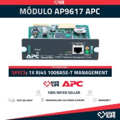 Módulo de Control APC AP9617 10/100 Base-T RJ45