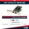 IBM DOBLE PUERTO 1GB COBRE PCIe - 39Y6127/39Y6128 - TARJETA DE RED PERFIL BAJO