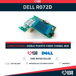 DELL EMULEX LPE1205-M - R072D - MEZZANINE DOBLE PUERTO 8GB FIBRE CHANNEL HBA