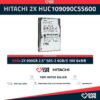 HITACHI 2X HUC109090CSS600 900GB HDD 2.5" SAS-2 6GB/S 10K 64MB
