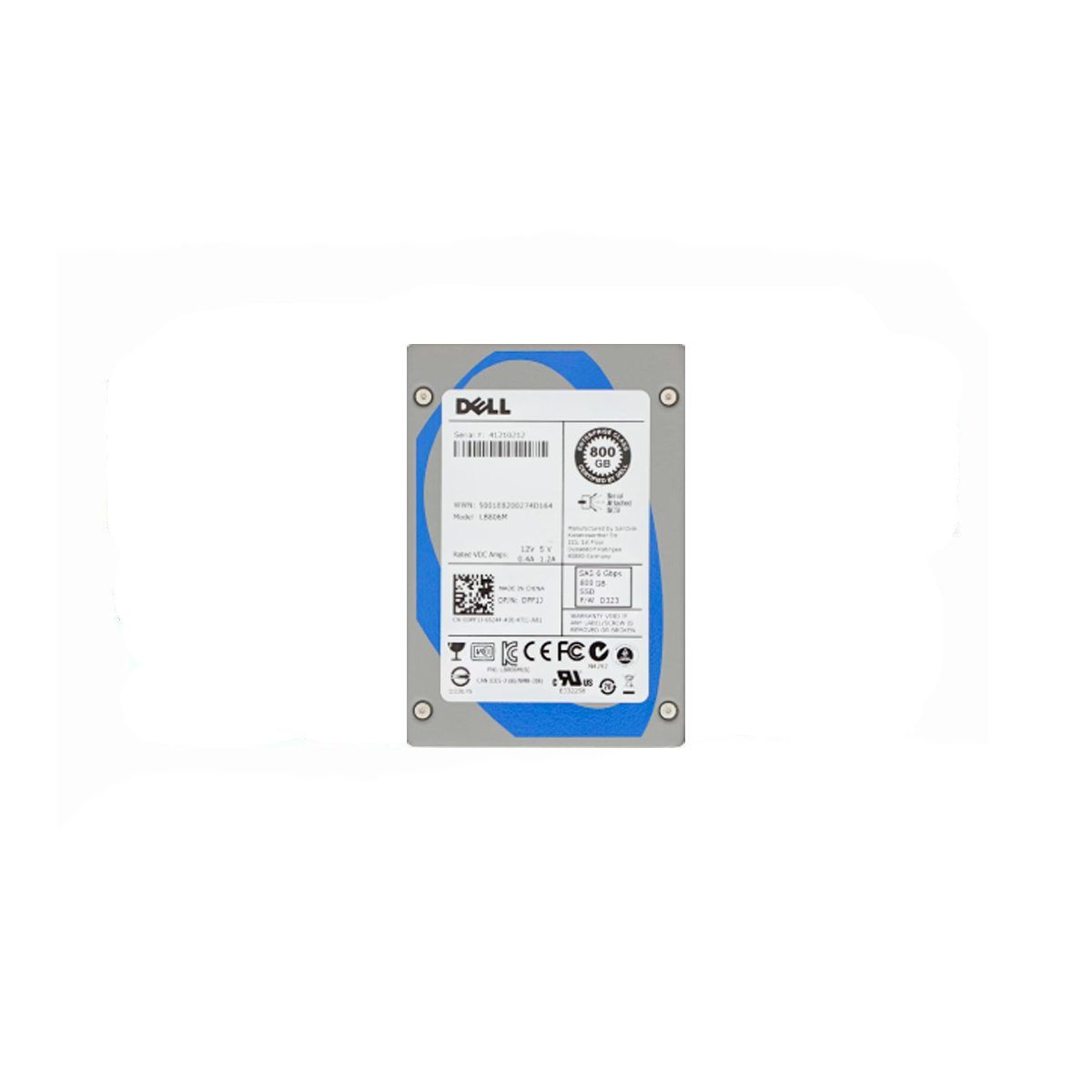 DELL ENTERPRISE DPF1J SSD 800GB SAS-2 6GB/s - Imagen 2