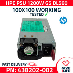HPE 1200W DPS-1200FBA PSU PARA PROLIANT DL560 - 438202-002 / 440785-001