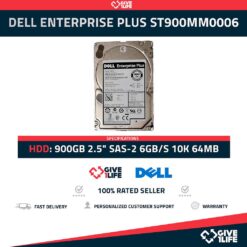 DELL ST900MM0006 900GB HDD 2.5" SAS-2 6GB/s 10K 64MB - 0GKY31