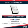 Western Digital 14TB SAS-3 12GB/s WUH721414AL4204 7.200RPM 3.5" LFF