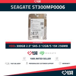 SEAGATE ST300MP0006 300GB HDD 2.5" SAS-3 12GB/S 15K 256MB