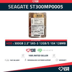 SEAGATE ST300MP0005 300GB HDD 2.5" SAS-3 12GB/S 15K 128MB