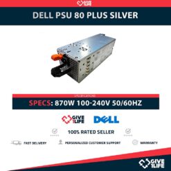 DELL 870W 80 PLUS FUENTE DE ALIMENTACION PARA R710, T610