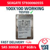 SEAGATE ST9300605SS 300GB HDD 2.5" SAS-2 6GB/S 10.5K RPM CACHE 64MB