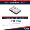 DELL ST600MM0006 / 7YX58 600GB HDD 2.5" SAS-2 6GB/S 10.000 RPM 64GB CACHÉ