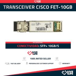 CISCO FET-10GB 10-2566-02 SFP+ TRANSCEIVER - Canal de Fibra - Original