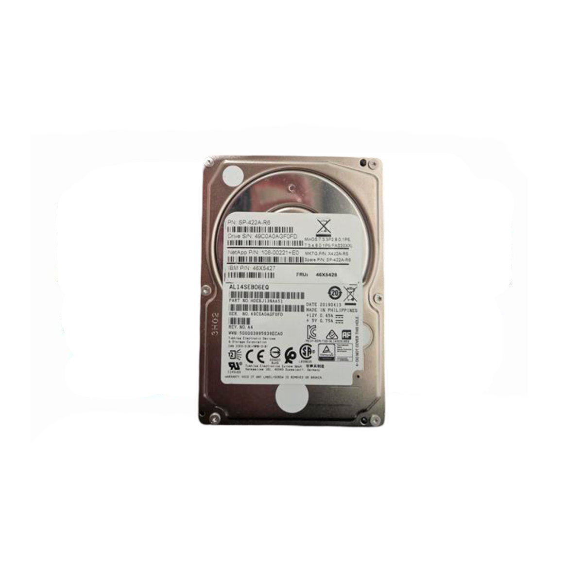 TOSHIBA AL14SEB06EQ HDD 2.5" 600GB SAS-3 12GB/s 10K RPM 128MB CACHÉ - Imagen 2