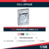 DELL 0FF02R 300GB HDD 2.5" SAS-3 12GB/S 10K 32MB