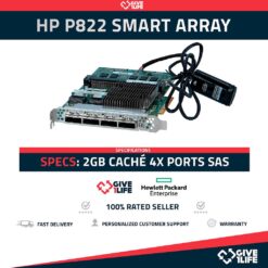 HP P822 CONTROLADORA RAID PCIe 2GB DE CACHE + BATERIA PN:615418-B21/643379-001