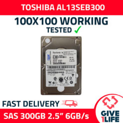 TOSHIBA AL13SEB300 300GB HDD 2.5 SAS-2 6GB/S 10K CACHE 128 - SERVIDORES