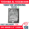 TOSHIBA AL15SEB030N 300GB HDD 2.5" SAS-3 12GB/S 10K 128MB CACHÉ