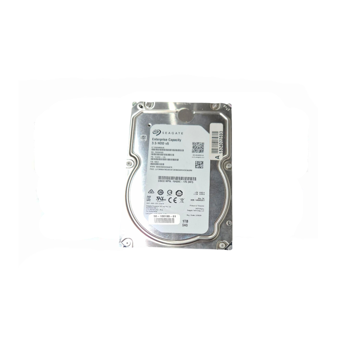 SEAGATE ST1000NM0045 1TB HDD 3.5" SAS-3 12GB/S 7.200K RPM 128MB CACHE - Imagen 2