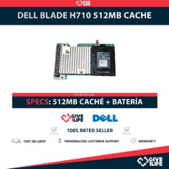 DELL PERC H710 512MB CACHE + BATERÍA 70K80 - CONTROLADORA RAID PARA BLADES