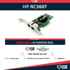HP NC360T DUAL PORT 1GB/S FULL BRACKET NETWORK CARD 412651-001