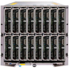 Alternative view of DELL M1000e Blade + 16 x M620 768GB RAM 192CO/384TH + 2X M6220