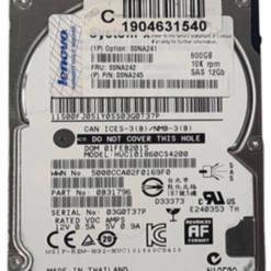 Alternative view of HITACHI HUC101860CS4200 600GB HDD 2.5" SAS-3 12GB/S 10K 128MB CACHE - SERVIDOR