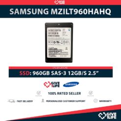 SAMSUNG MZILT960HAHQ-000G3 SSD 960GB SAS-3 12GB/S 2.5" - ESPECIAL PARA SERVIDORES