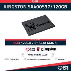 Kingston SA400S37/120GB SSD 120GB 2.5" SATA 6GB/S