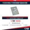 TOSHIBA THNSN81Q92CSE SSD 1.92TB SATA-3 6GB/S 2.5"