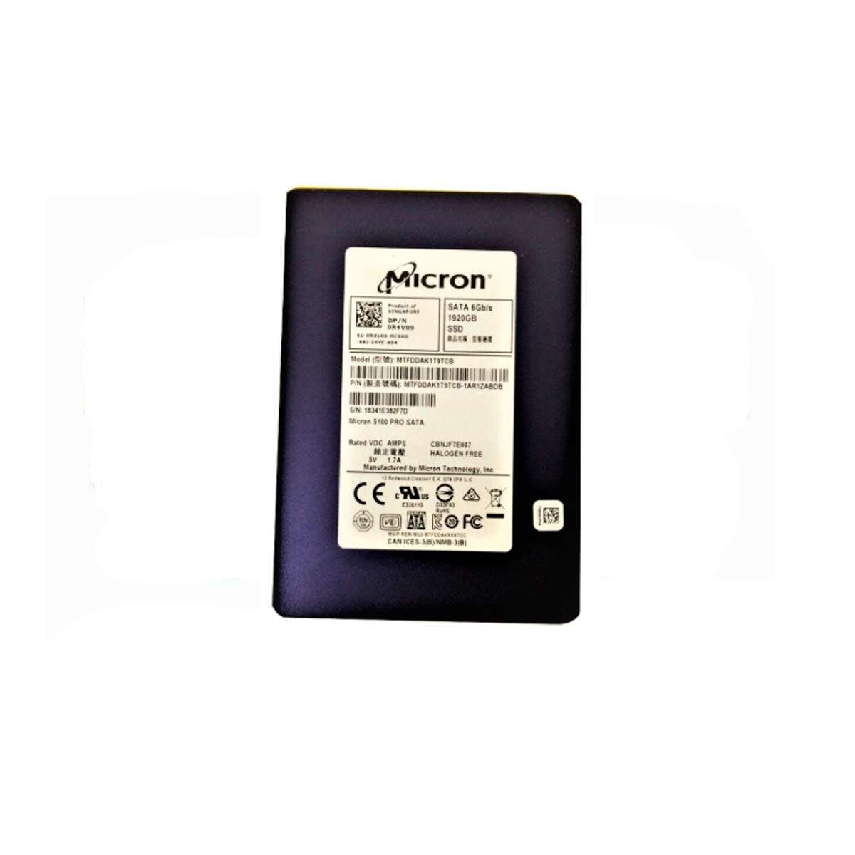 MICRON MTFDDAK1T9TCB SSD 1.9TB SATA 6GB/s - Imagen 2