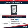 DELL EMC 0CDC61 MTFDDAK960TDS SSD 2.5" 960GB SATA 6GB/S