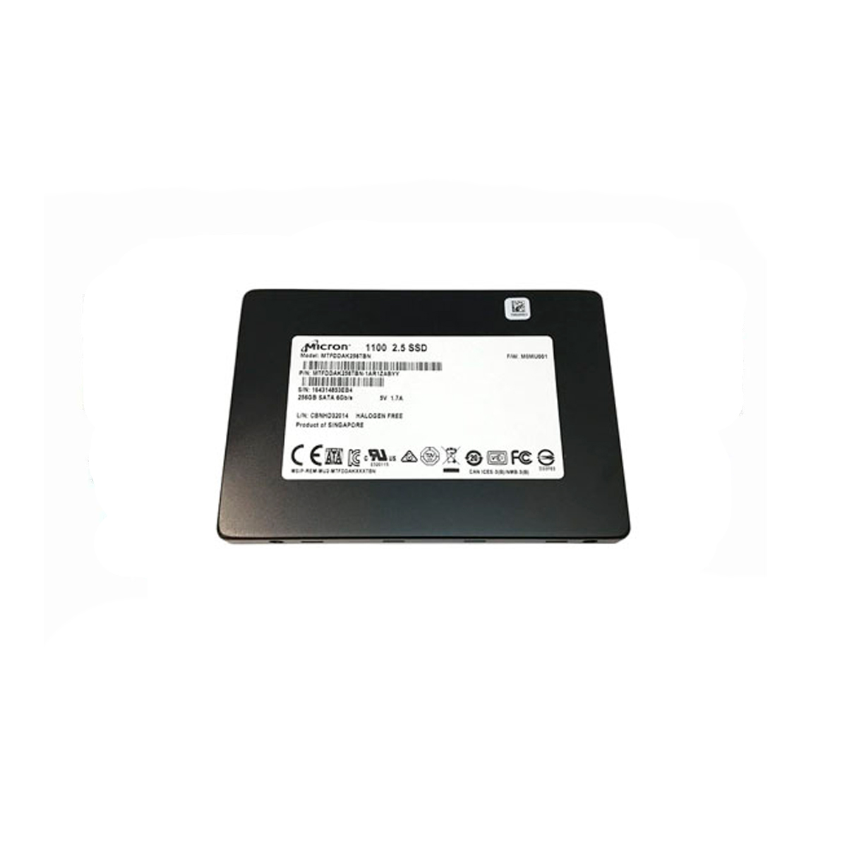 MICRON MTFDDAK256TBN SSD 256GB 2.5″ SATA 6GB/S - Imagen 2