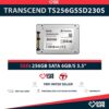 TRANSCEND TS256GSSD230S SSD 256GB 2.5″ SATA 6GB/S