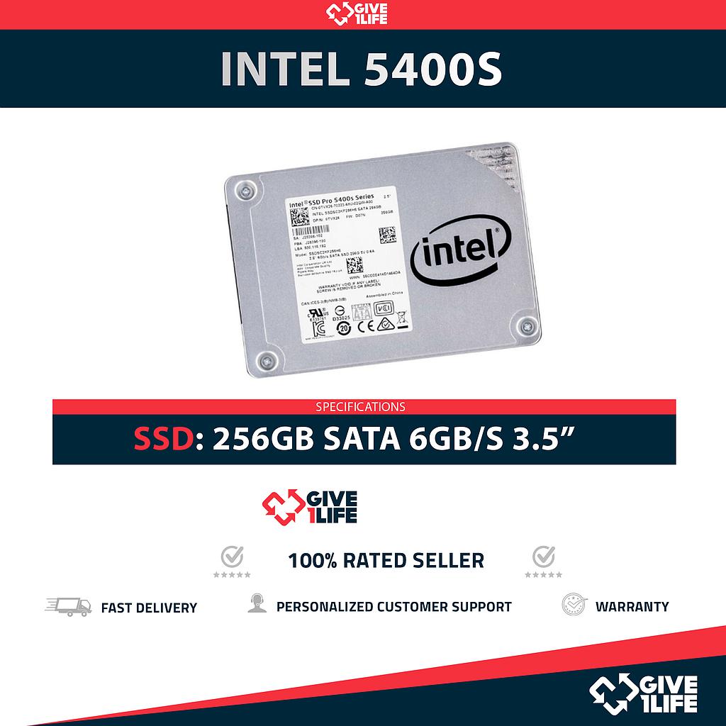 INTEL 5400S SSD 256GB 2.5″ SATA 6GB/S
