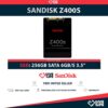 SANDISK Z400S SSD 256GB 2.5″ SATA 6GB/S