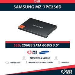 SAMSUNG MZ-7PC256D SSD 256GB 2.5" SATA 6GB/S