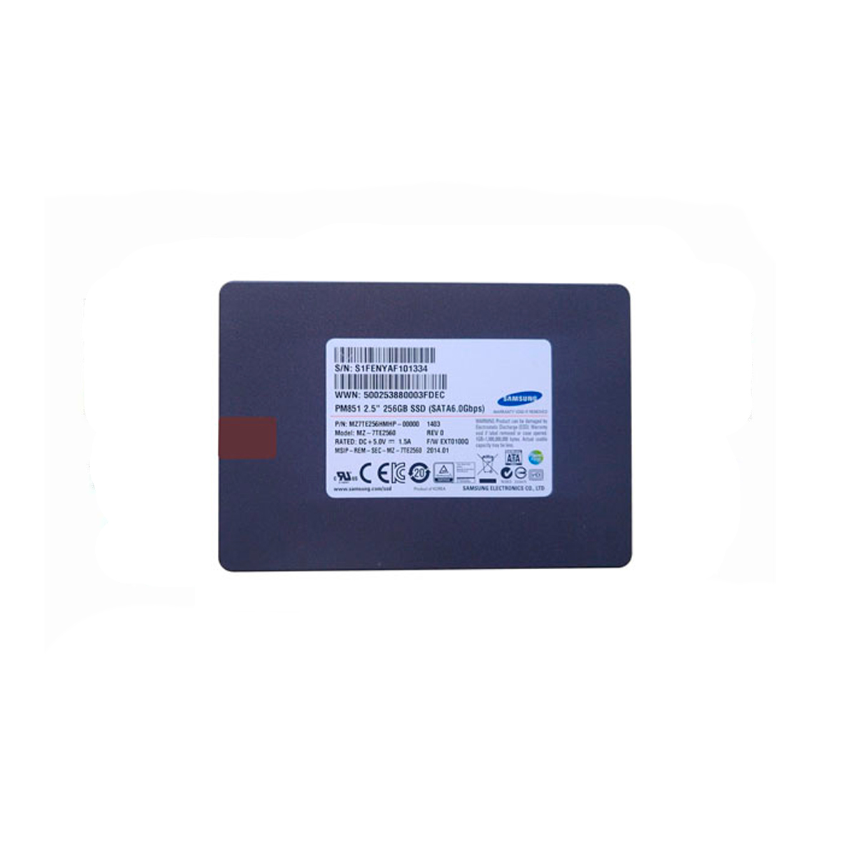 SAMSUNG MZ-7TE2560 256GB SSD SATA 6GB/S 2.5" - Imagen 2