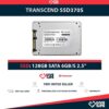 Transcend SSD370S SSD 128GB 2.5" SATA 6GB/S
