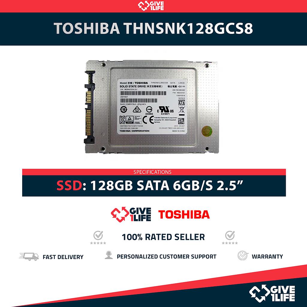 TOSHIBA THNSNK128GCS8 SSD 128GB 2.5″ SATA 6GB/S