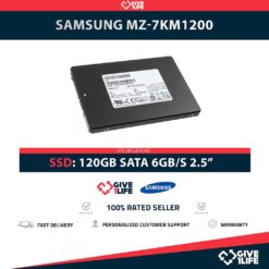 SAMSUNG MZ-7KM1200 SSD 120GB 2.5″ SATA 6GB/S